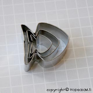    *Siivousmyynti Setti (studion mallikappale) Kuusipuu + Kala (2x2cm, 3x3cm, 4x4cm)