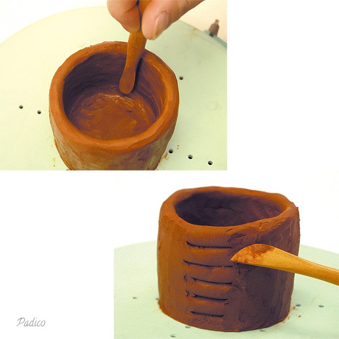  *Uutuus* Lastasetti muotoiluun, teksturointiin ja leikkaukseen, 3 puulastaa, pituus 16cm