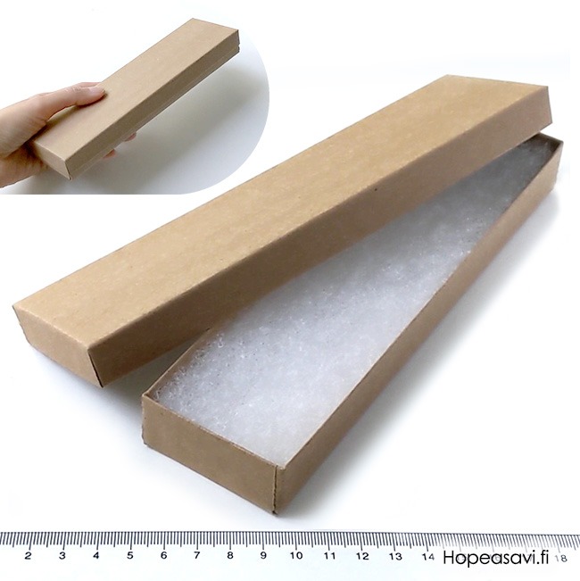 Korurasia, ruskea�Natural� (s�vy voi hiukan vaihdella) pehmustettu, 200x45x25mm, 1 kpl