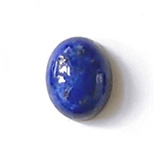 Lapis, kapussi, soikea 10x8mm, paksuus noin 4.7mm, kuvassa #02, uniikki kivi