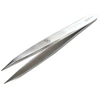 Pinsetit, ruostumatonta ter�st�, 00-muoto, eritt�in ter�v�, k�rki 0.68mm, pituus 11.5cm