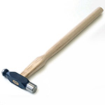 Vasara metallit�ihin, 10mm tasainen ja pallop��, ter�st�, pituus 20cm, paino 40g (kevyt & k�tev�)