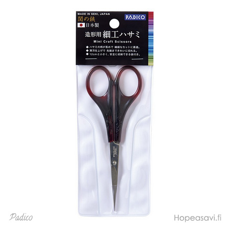  *Uutuus* Sakset, pienet askartelusakset, 12cm, laadukkaat ohuet ja tervt tert, ruostumatonta terst, valmistettu Japanissa