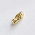  *Tarjous* Vliosa, messinki, palloketjun helmien yhdistmiseen, kiillotettu, 9x3mm, 12 kpl