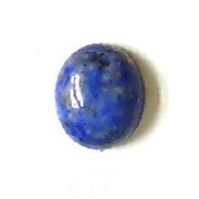 Lapis, kapussi, soikea 12x10mm, kuvassa #17, uniikki kivi