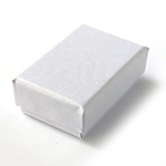 Korurasia, valkoinen, pehmustettu, 45x30x15mm, 1 kpl